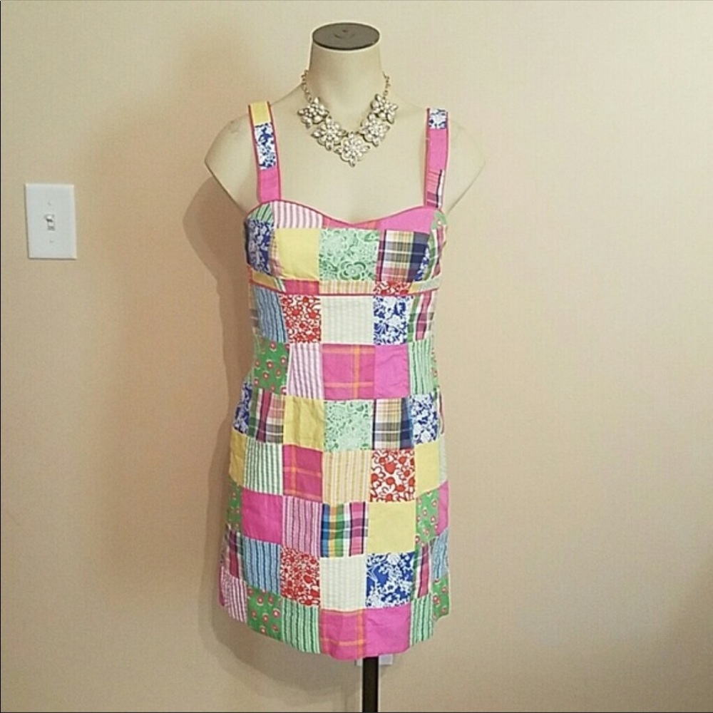 Lilly Pulitzer patchwork dress